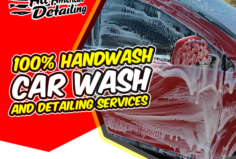 🚗✨ Get Your Car Looking Brand New! Make an Appointment for a Hand Car Wash at All American Detailing! ✨🚗