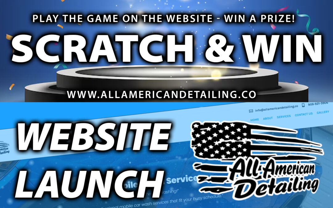 🎉 Scratch & Win Big with All American Detailing! 🚗✨